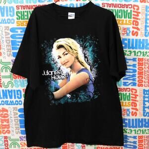 Julianne Hough Tour T Shirt Size XL 2008 Double Sided Graphic Black